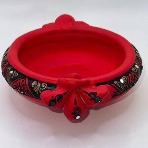Shabana Art Potteries Handmade Earthenware Decorative Flower Urli